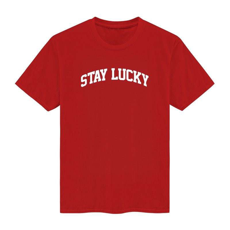 Stay Lucky University Tee