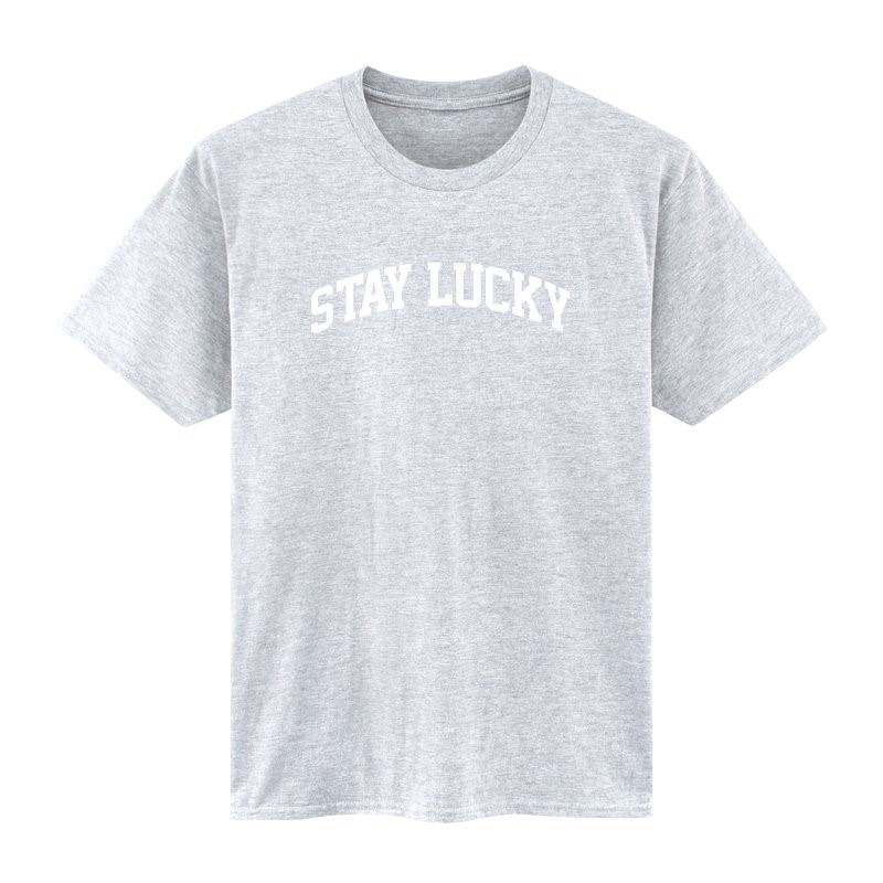 Stay Lucky University Tee