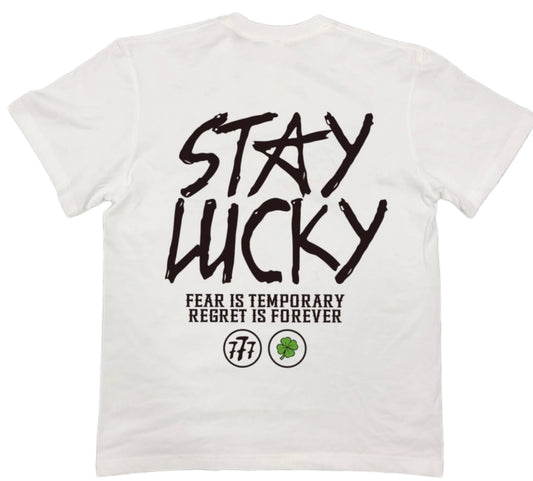 Fear is Temporary White Tee