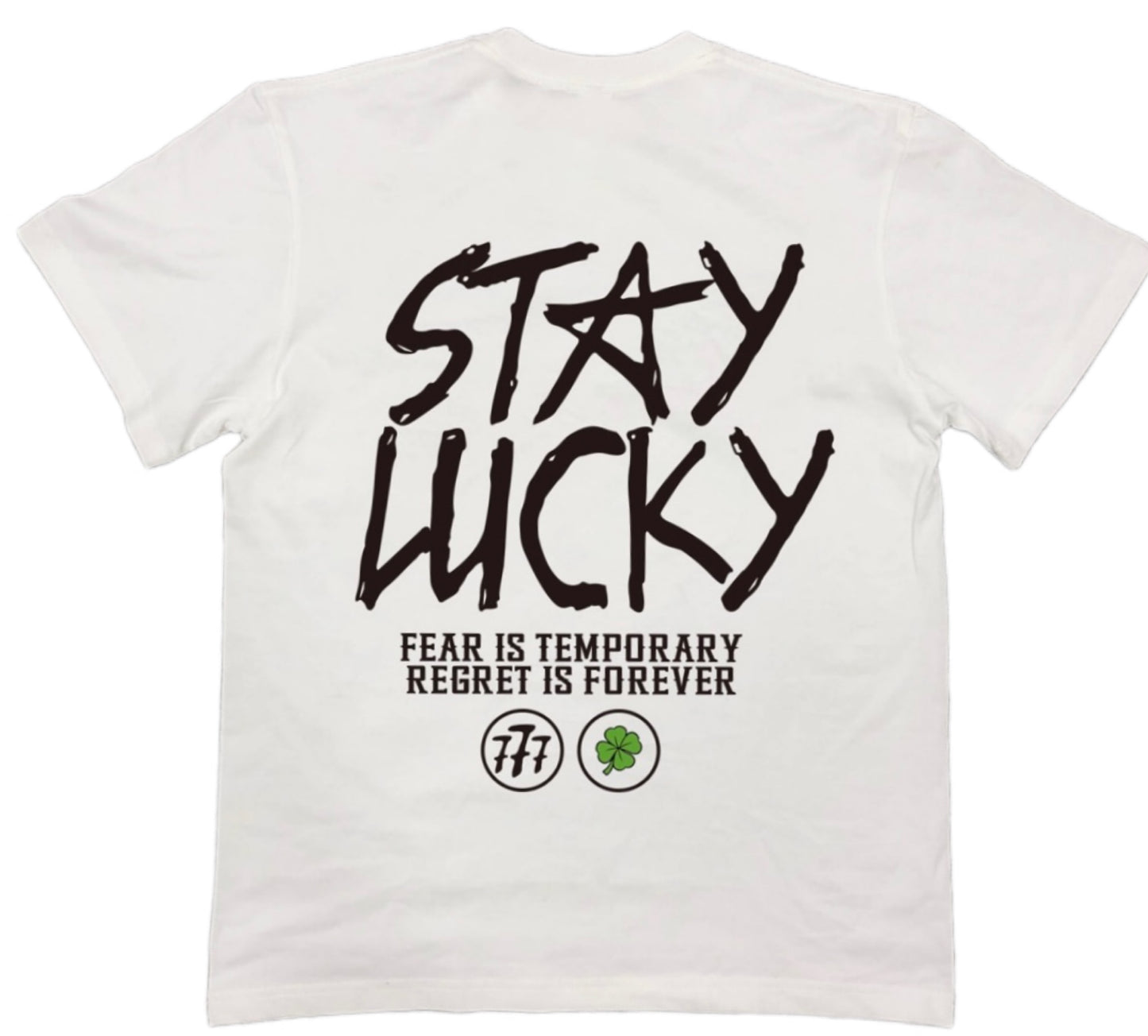 Fear is Temporary White Tee